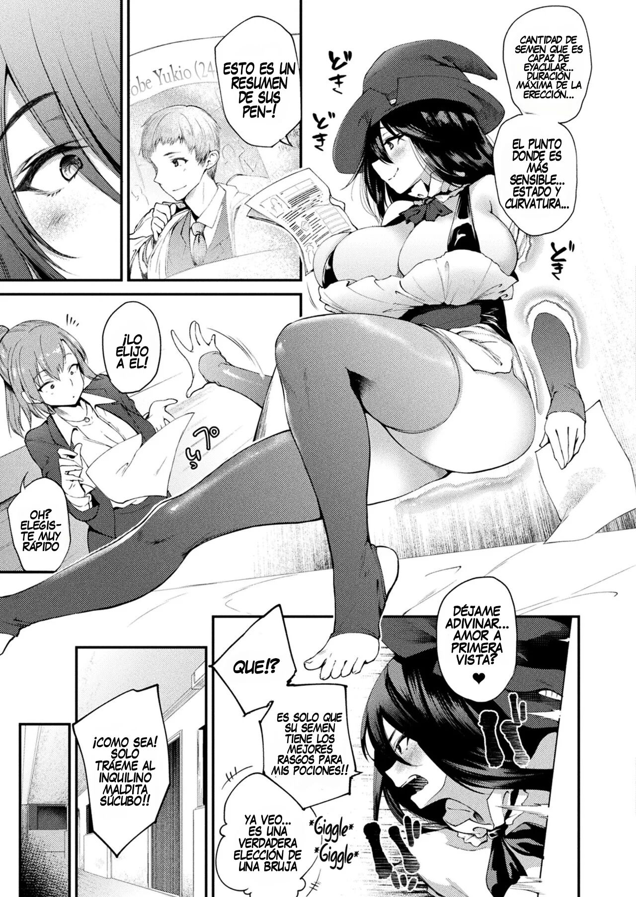 Kabeana Tsuki Juukyo e Youkoso 301-goushitsu Majo Celina no Baai | Bienvenido a la Residencia con Glory Hole ~El Caso de la Bruja Celina de la Habitación 301~ Cap. 1-2 page 3 full
