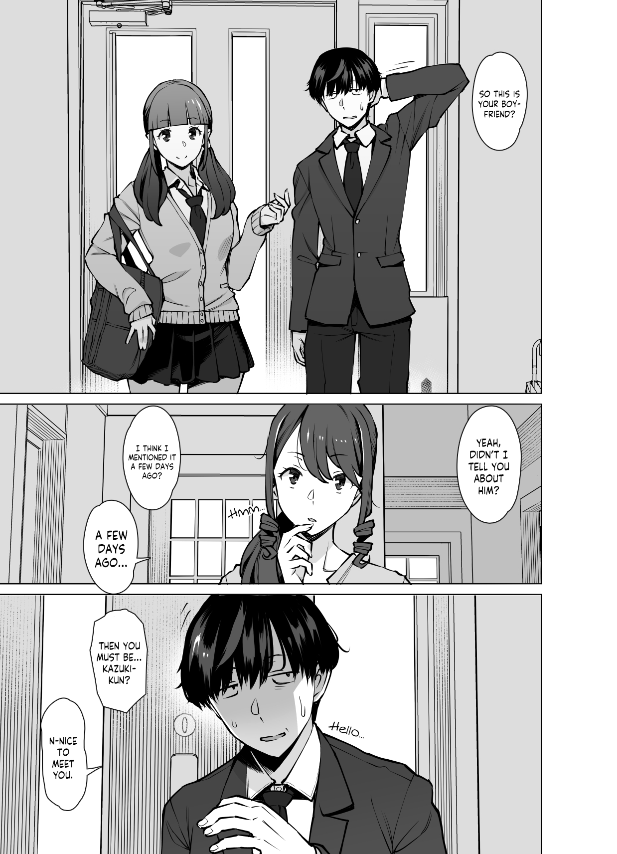 Yamazaki Makie , Musume no Kareshi to SeFri ni Naru | Yamazaki Makie , Becoming Fuck Buddies with her Daughter's Boyfriend page 6 full