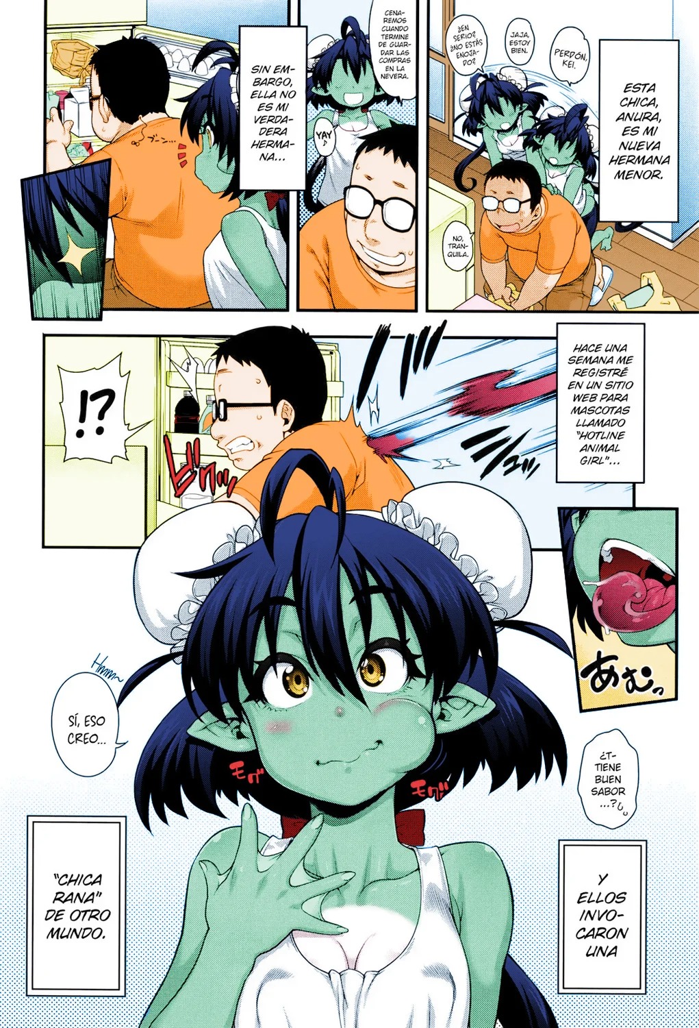 Kemonokko Tsuushin ~Kaeruko Anura~ | Animal Girl Hotline ~Anura la Chica Rana~ page 2 full