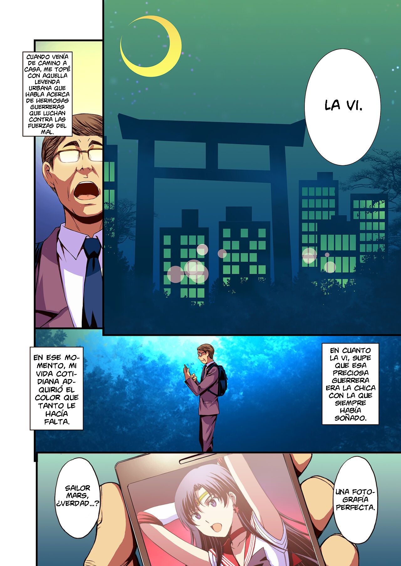 Mars to Haramase Koubi Full Color Soushuuhen | Apareamiento y Fertilización de Sailor Mars Full Color page 3 full