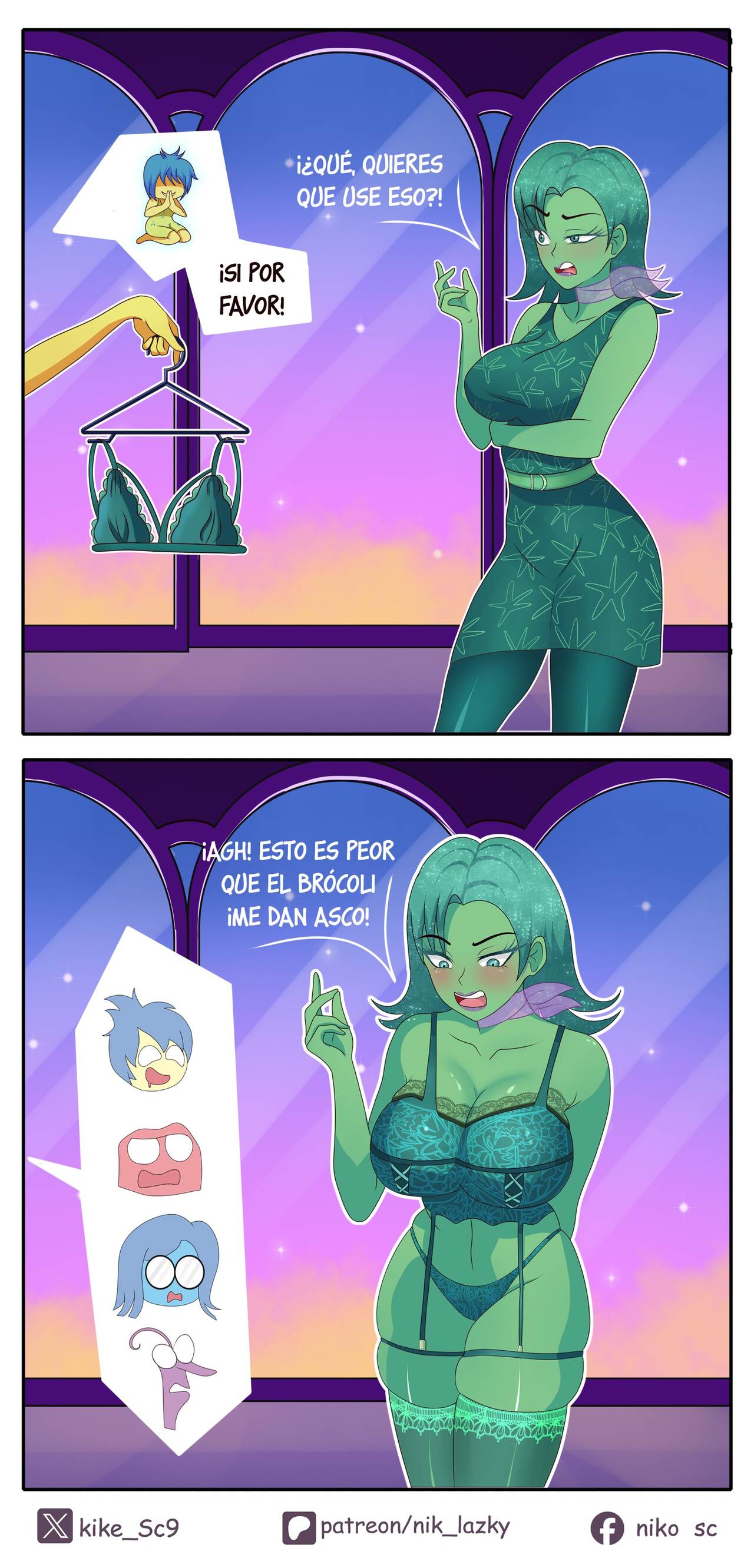 Joy x Disgust page 5 full