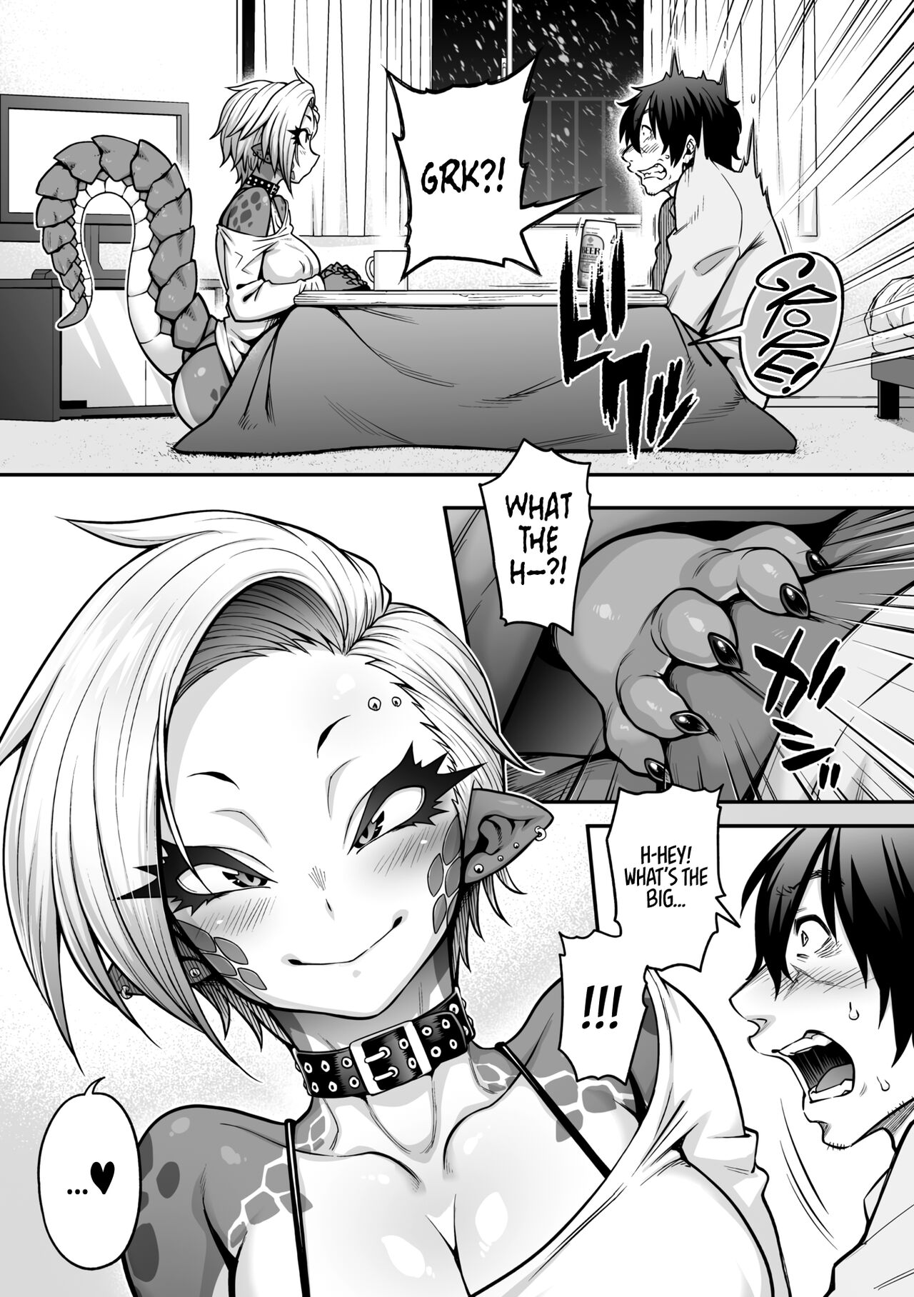 Yukifuru Yoru no Reptile | Reptile on a Snowy Night page 9 full