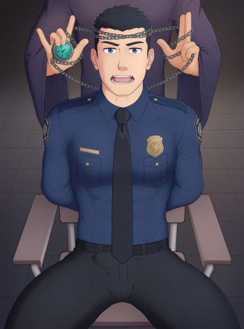 Hypnotized Police Officer CG set cover