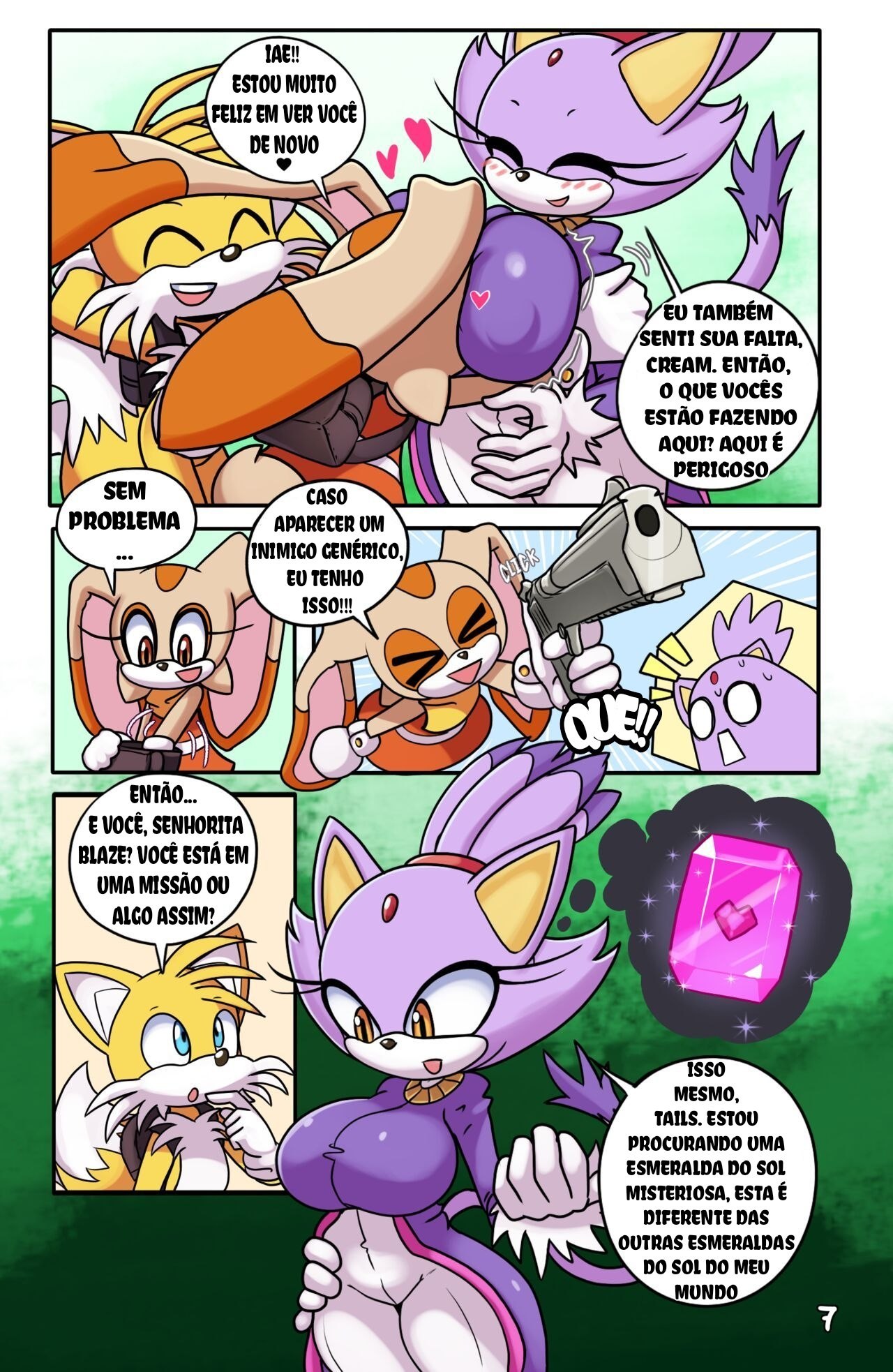 Tails Rush´d Blazy Mix Act 1 and 2 page 8 full