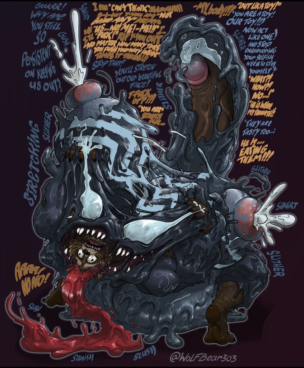 A Venomous Take-Over of a Space Raccoon page 6 full