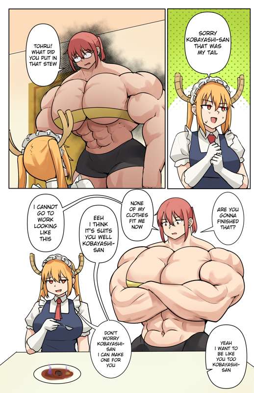 Tohru &amp; Kobayashi + extra girls page 7 full