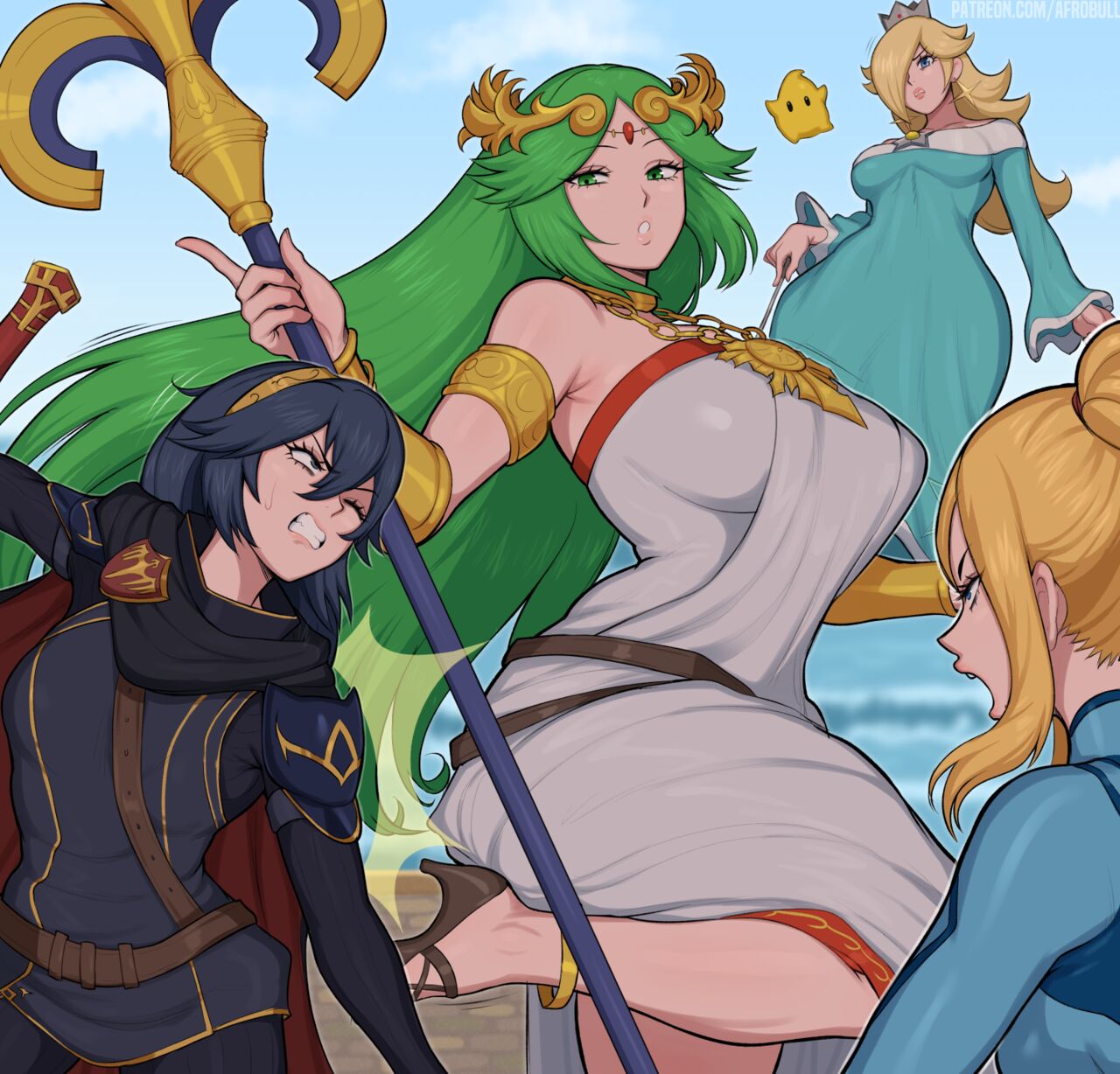 Fan-Art Poll Winner - Palutena page 1 full