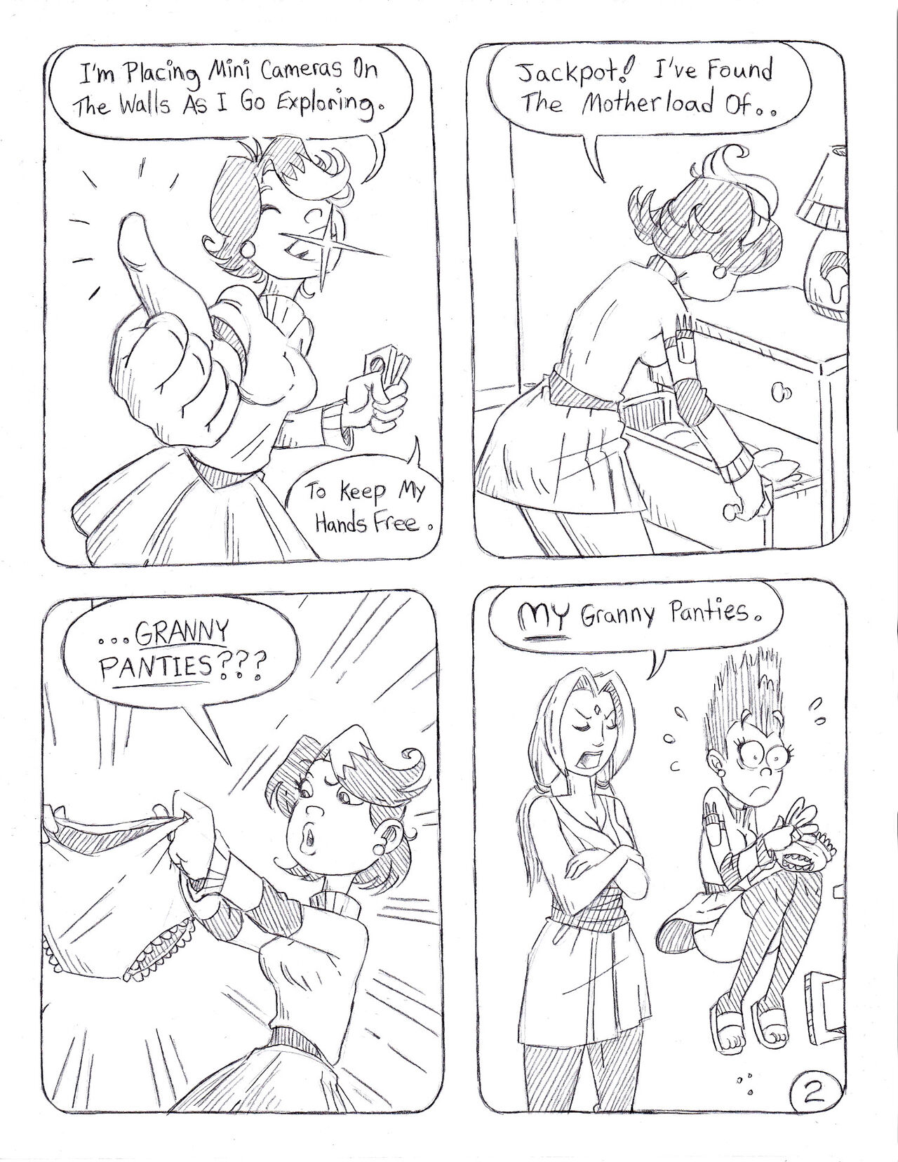 Panty Thief Suddenly Tsunade page 2 full