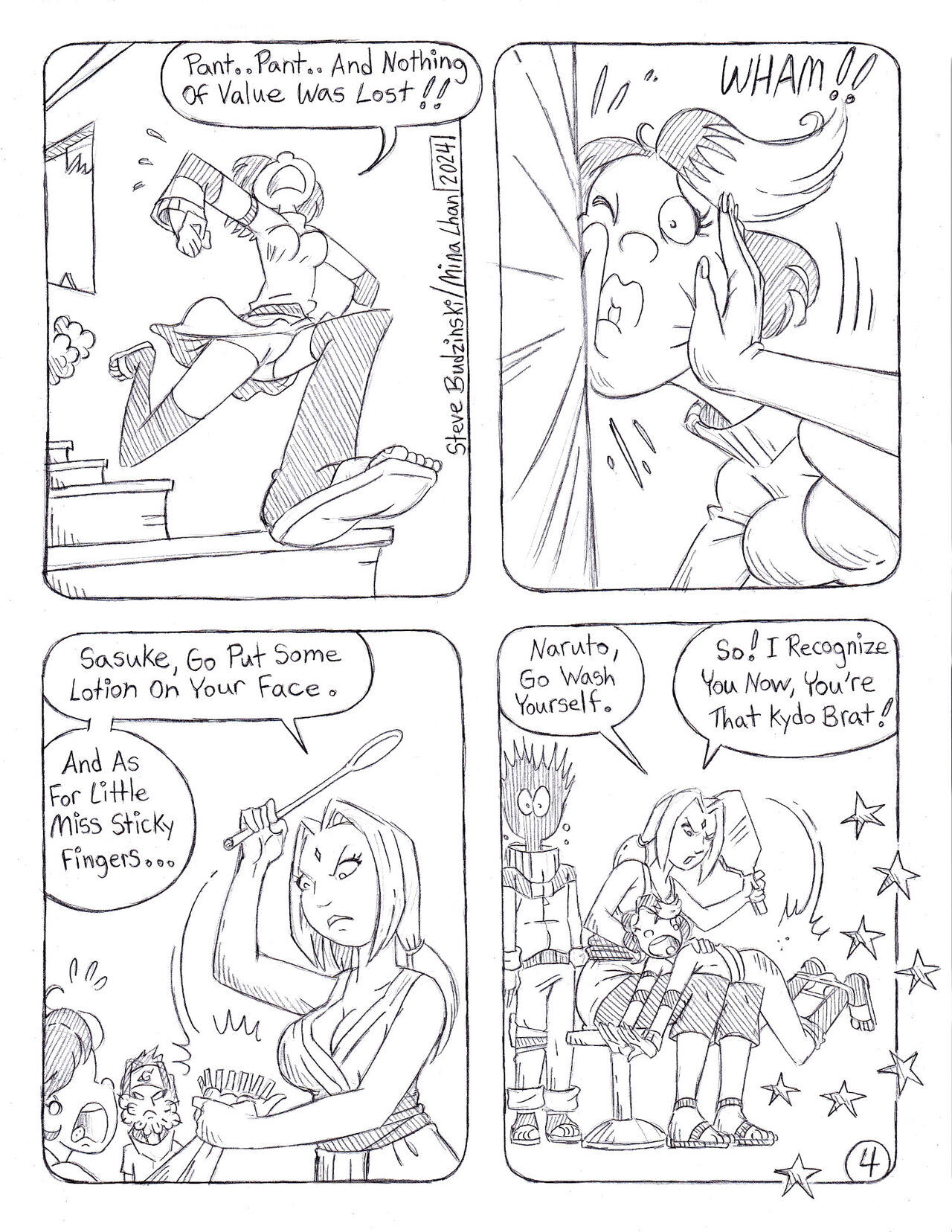 Panty Thief Suddenly Tsunade page 4 full