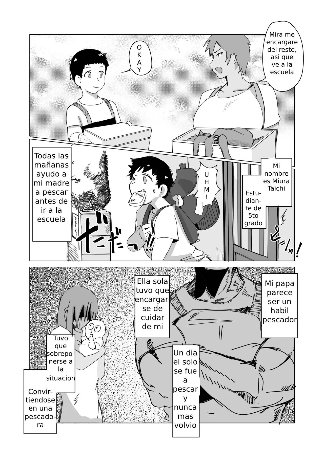 Haha Naru Umi e Ore to Kaa-chan no Ai no Monogatari page 4 full