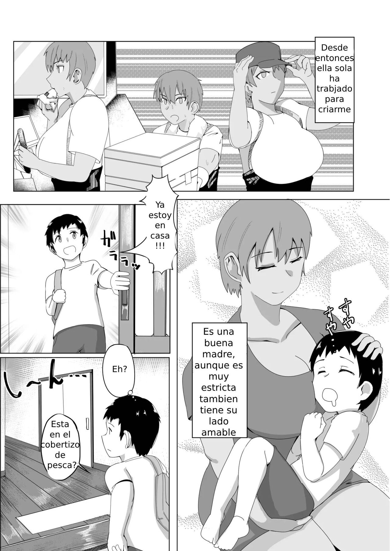 Haha Naru Umi e Ore to Kaa-chan no Ai no Monogatari page 5 full
