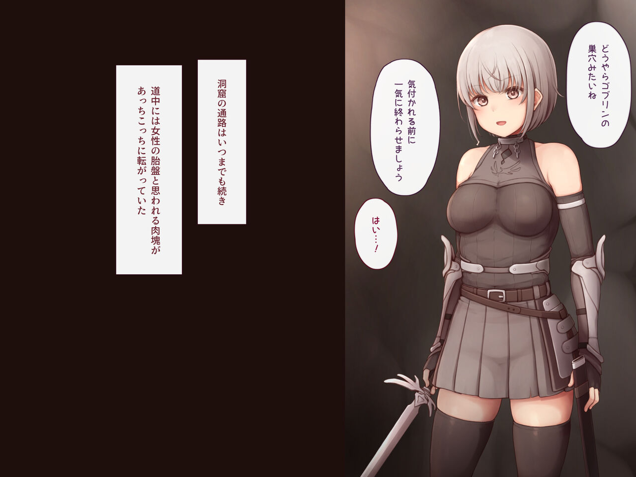 女冒険者敗北 ～石化破壊オナホ化～ page 4 full