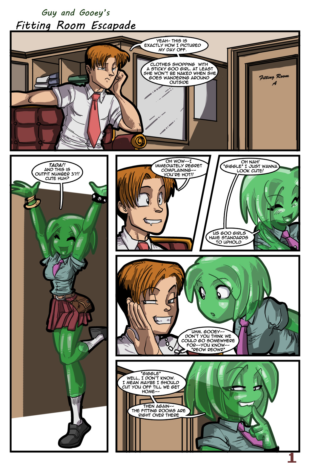 Fitting Room Escapade page 1 full