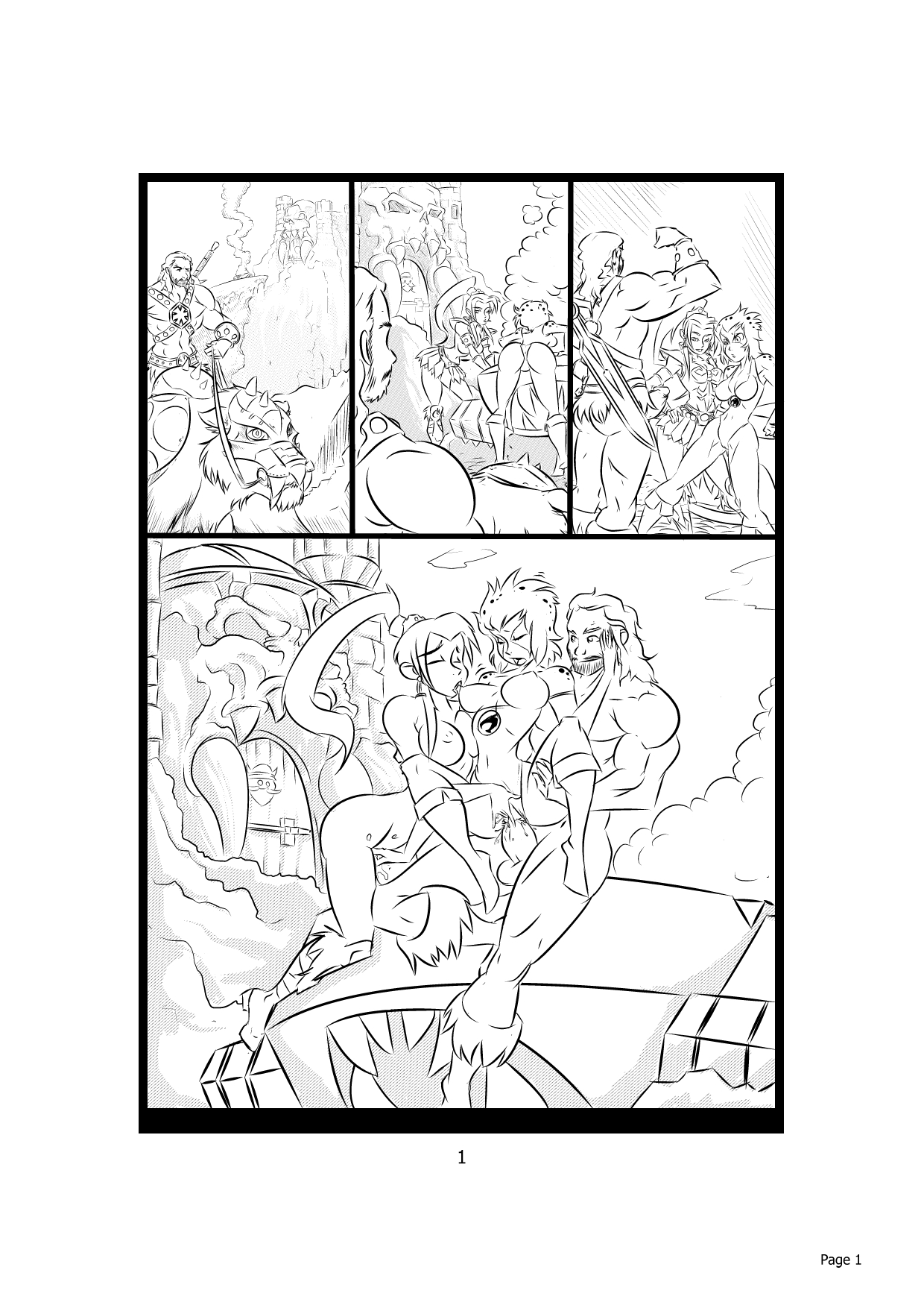 DP#6 - Teela &amp; Cheetara page 2 full