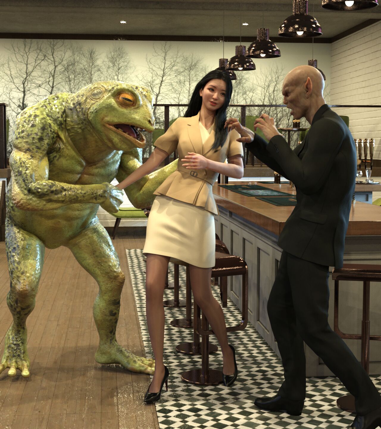 Ex-wife as Frogman food page 3 full