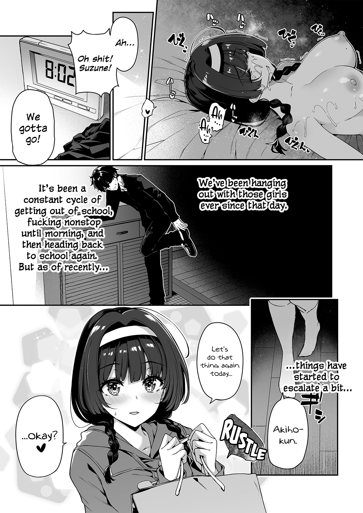 InCha Couple ga You Gal-tachi to SEX Training Suru Hanashi 2 page 4 full
