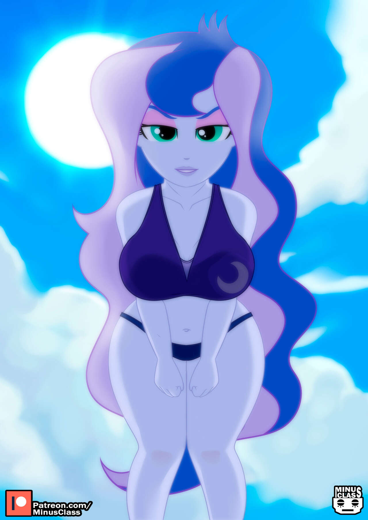 princess luna  by artist:minusclass page 1 full