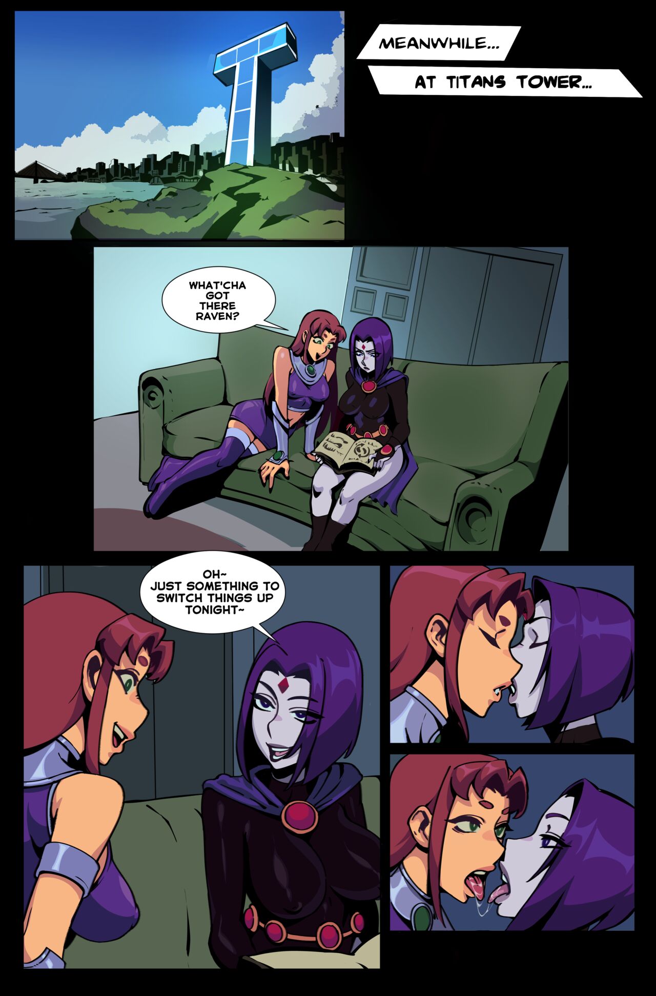 Michief at Titans Tower page 2 full