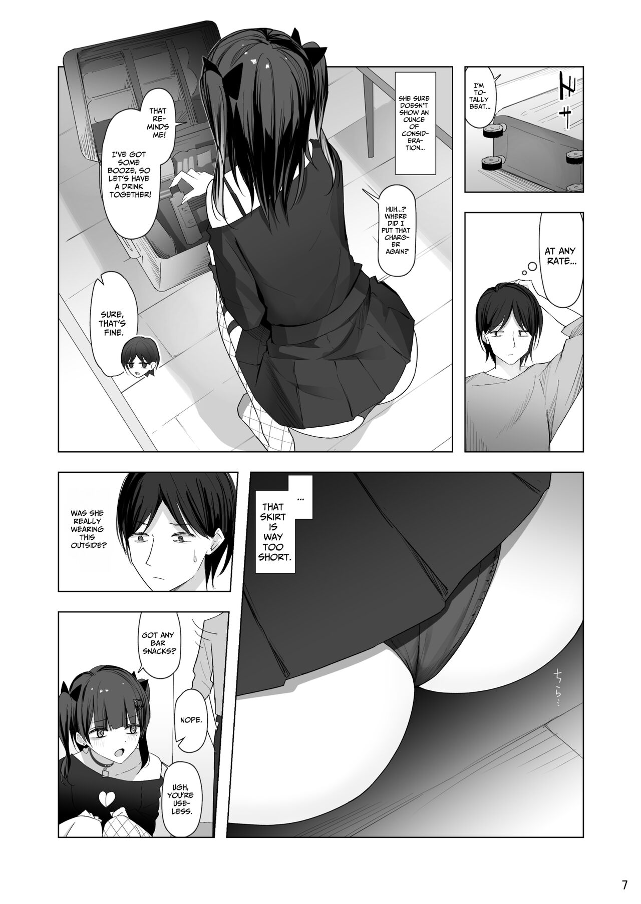 Namaiki Joshi Ririno-chan | Impertinent Girl Ririno-chan page 6 full