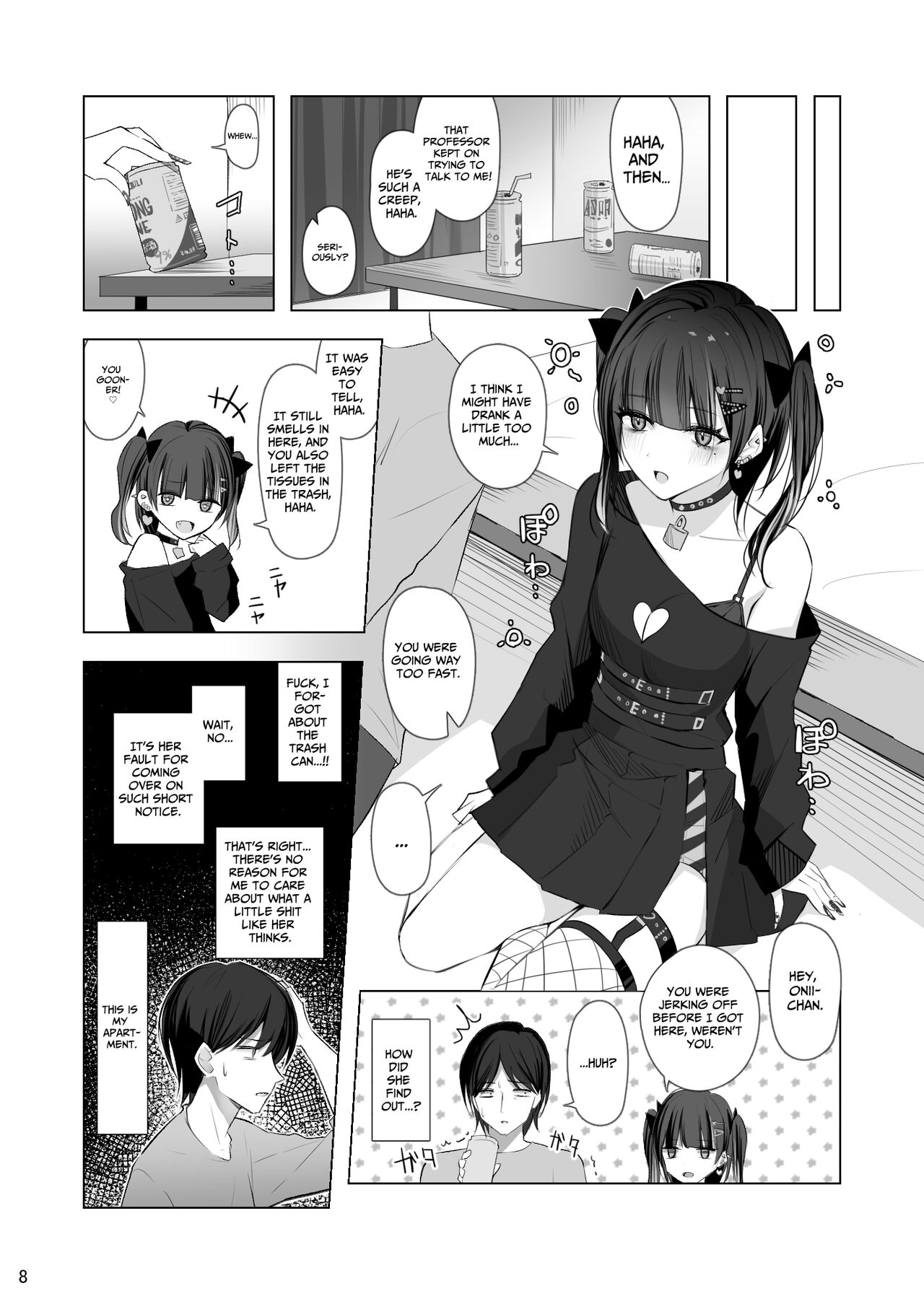Namaiki Joshi Ririno-chan | Impertinent Girl Ririno-chan page 7 full