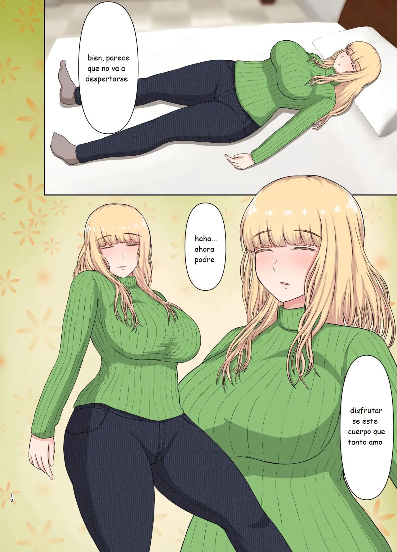 Kinpatsu Oba-san no Suiminkan The Spirit of Sleeping Fuck page 10 full