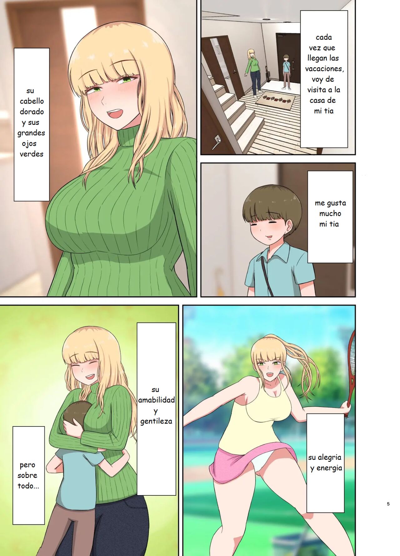 Kinpatsu Oba-san no Suiminkan The Spirit of Sleeping Fuck page 5 full