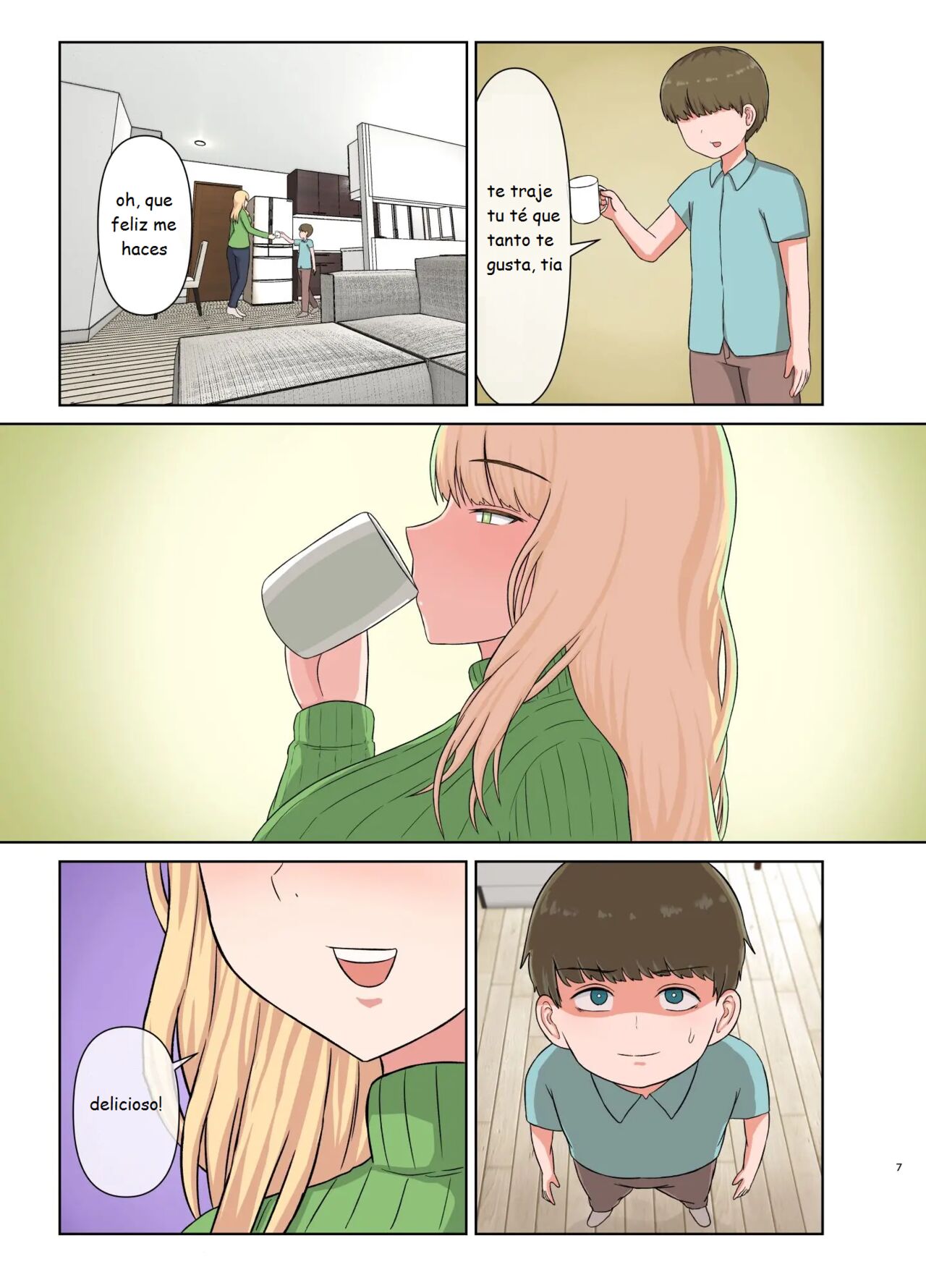 Kinpatsu Oba-san no Suiminkan The Spirit of Sleeping Fuck page 7 full