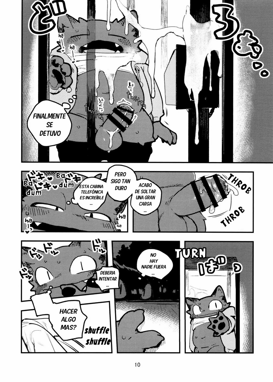 Nekoda-kun at the phone box!!!! page 10 full