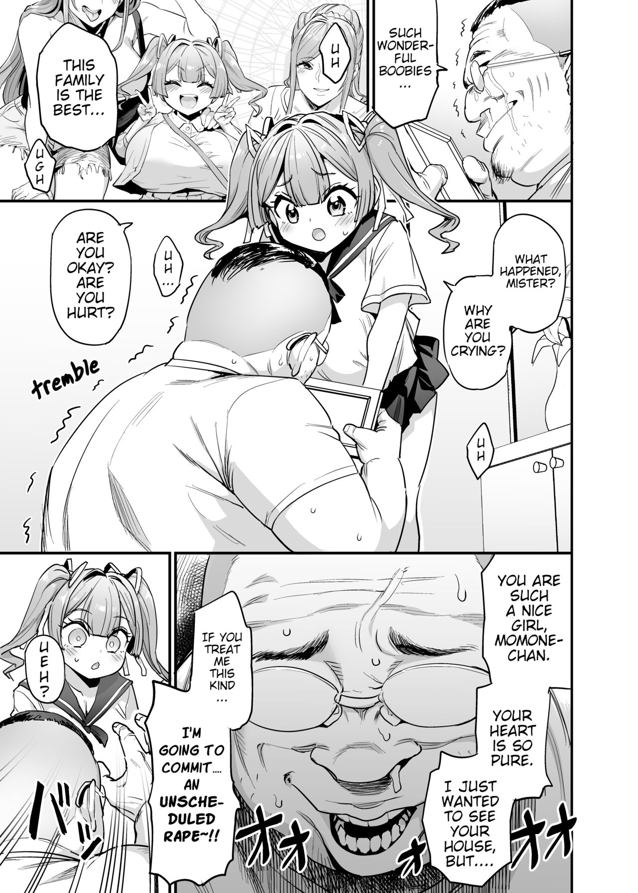 Paihame Kazoku #2 Momone Aiiku | Titfuck Family #2 Momone Sex Education page 8 full