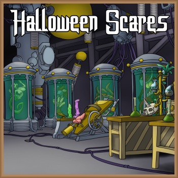 Halloween Scares art pack cover
