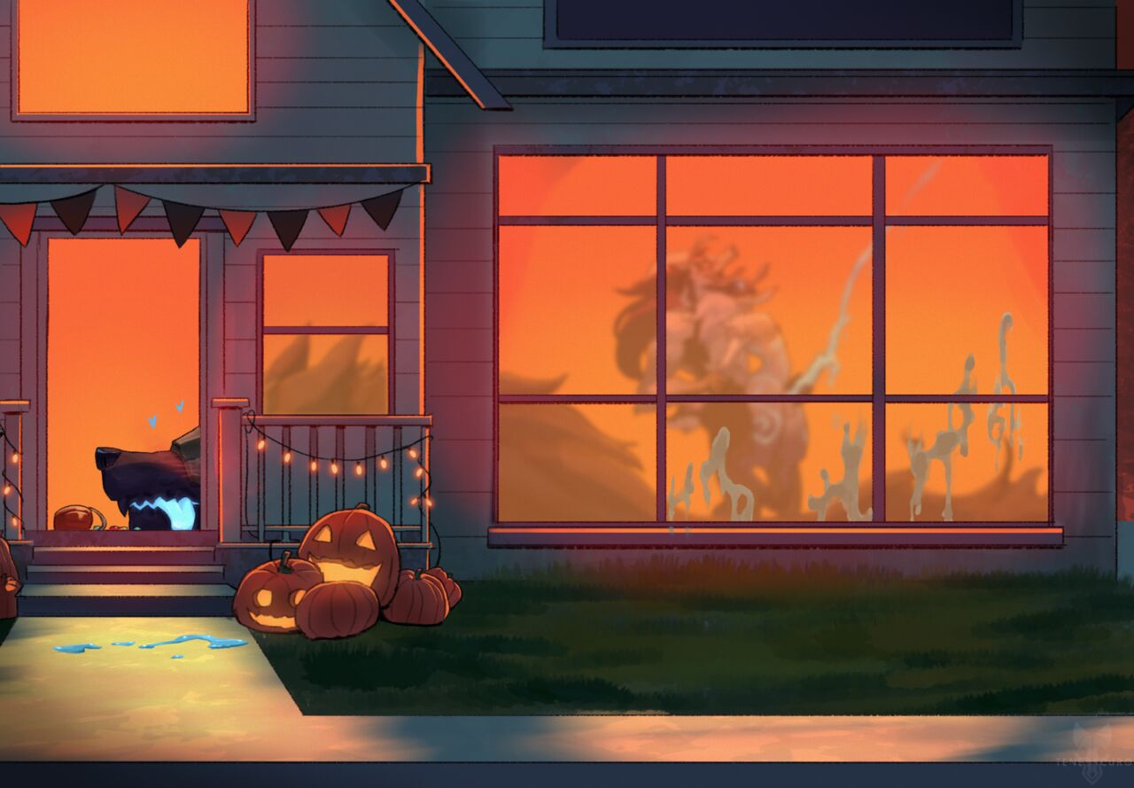 Halloween Night Spent with the Reaper page 6 full