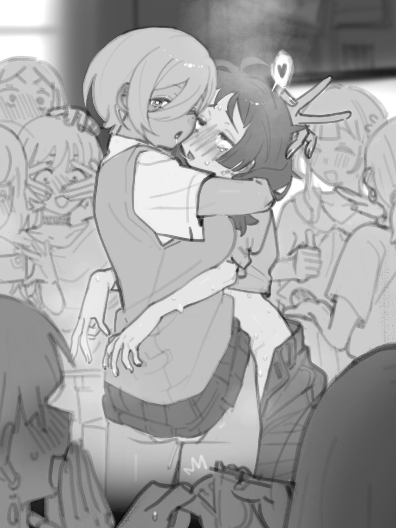 人柱有司 GirlsBandCry futa page 1 full