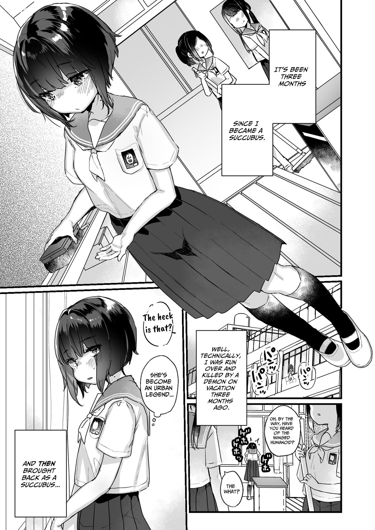 Naritakunai no ni Succubus ni Natte Shimatta Yamada-san | Ms. Yamada Became A Succubus Even Though She Didn't Want To page 4 full