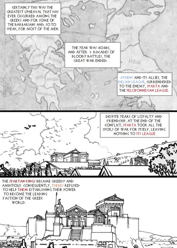 Blood of Greece chapter 1 cover