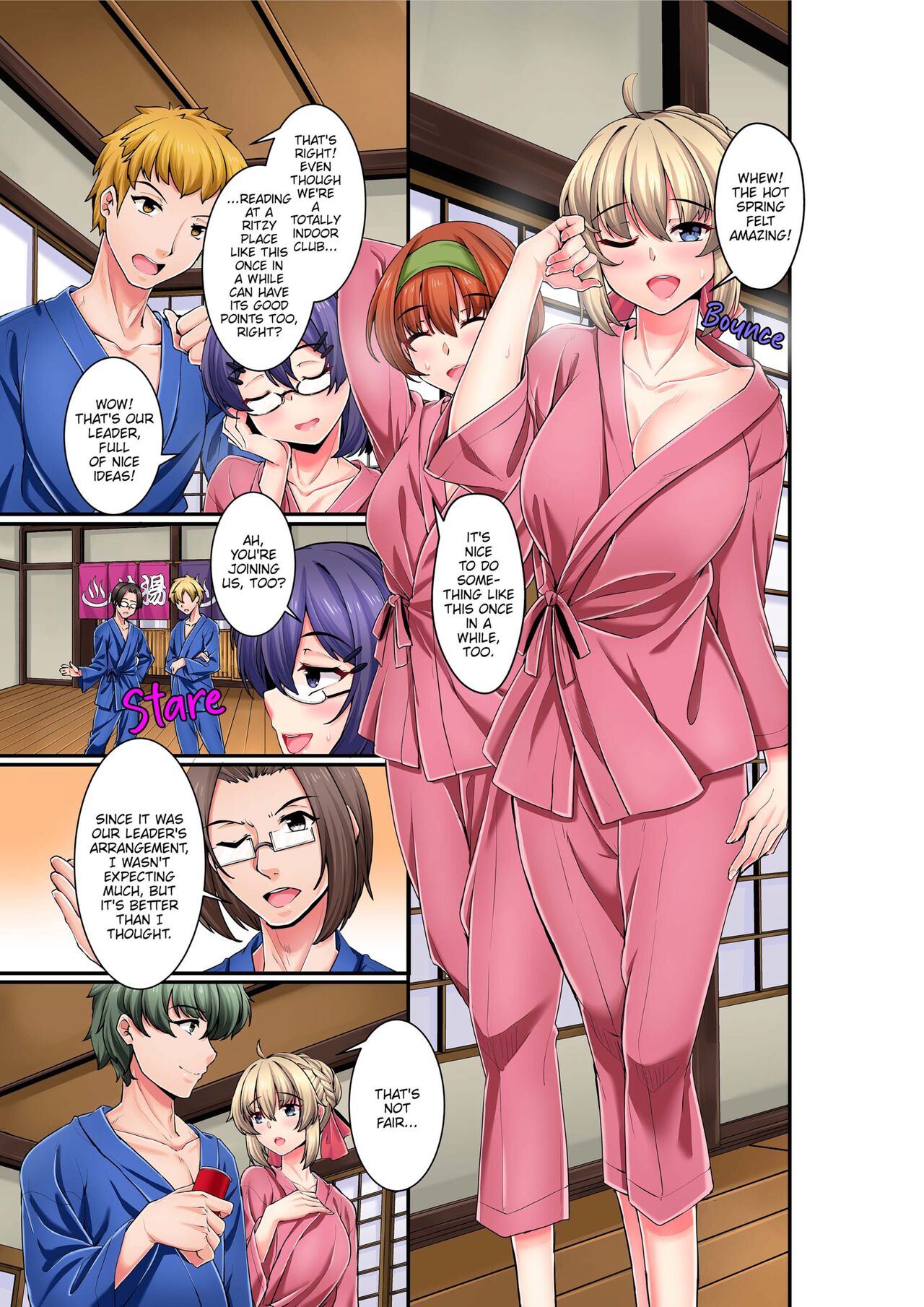 After Mistakenly Entering The Men's Bath, I Got It From Younger Men Again and Again... nglish page 3 full