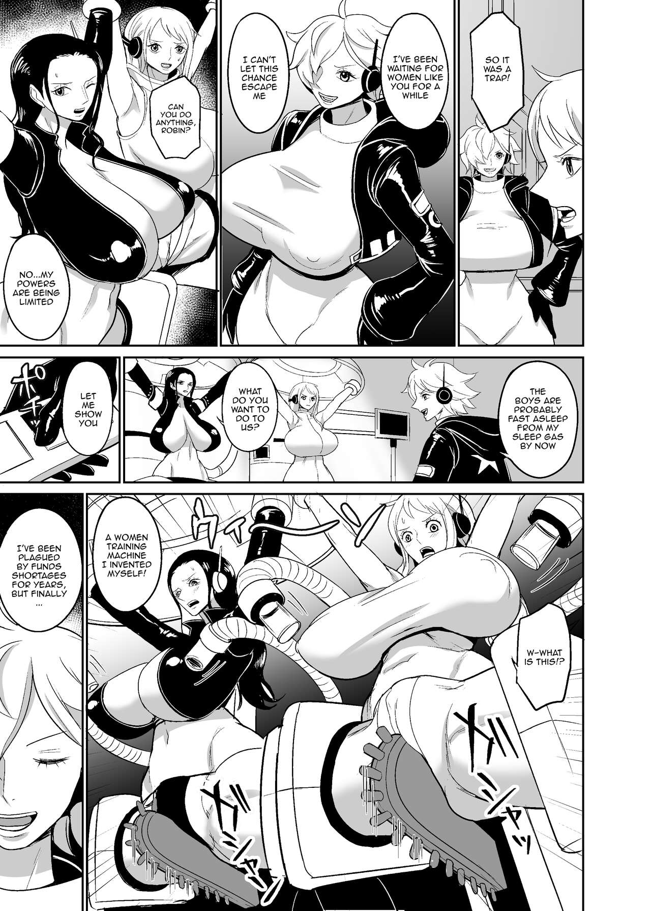 Namirobi Female Pirate Forced Climax Machine Rape page 4 full
