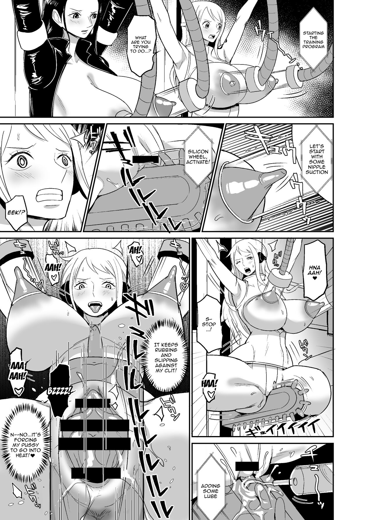 Namirobi Female Pirate Forced Climax Machine Rape page 6 full