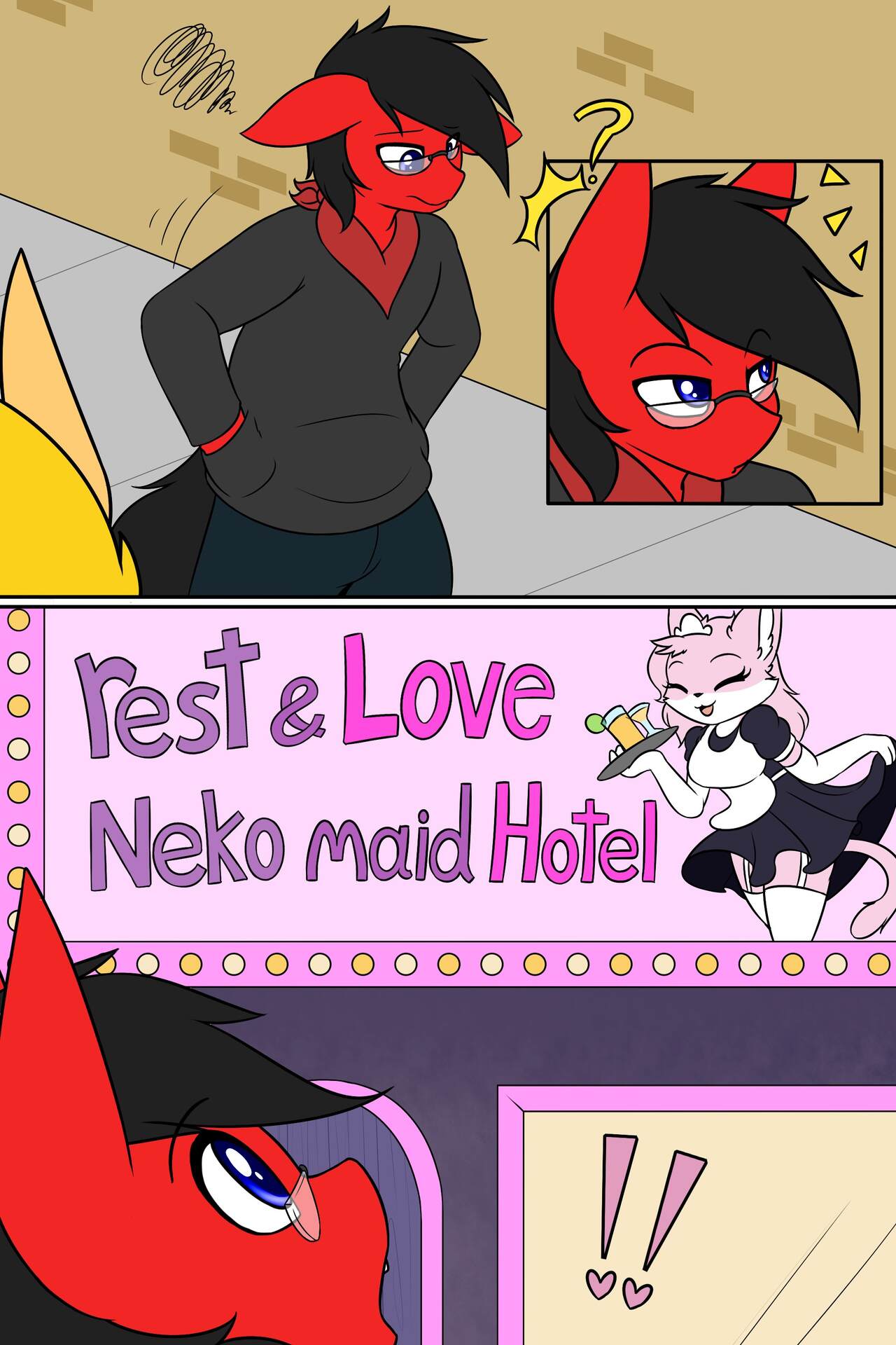Neko Maid Hotel page 1 full