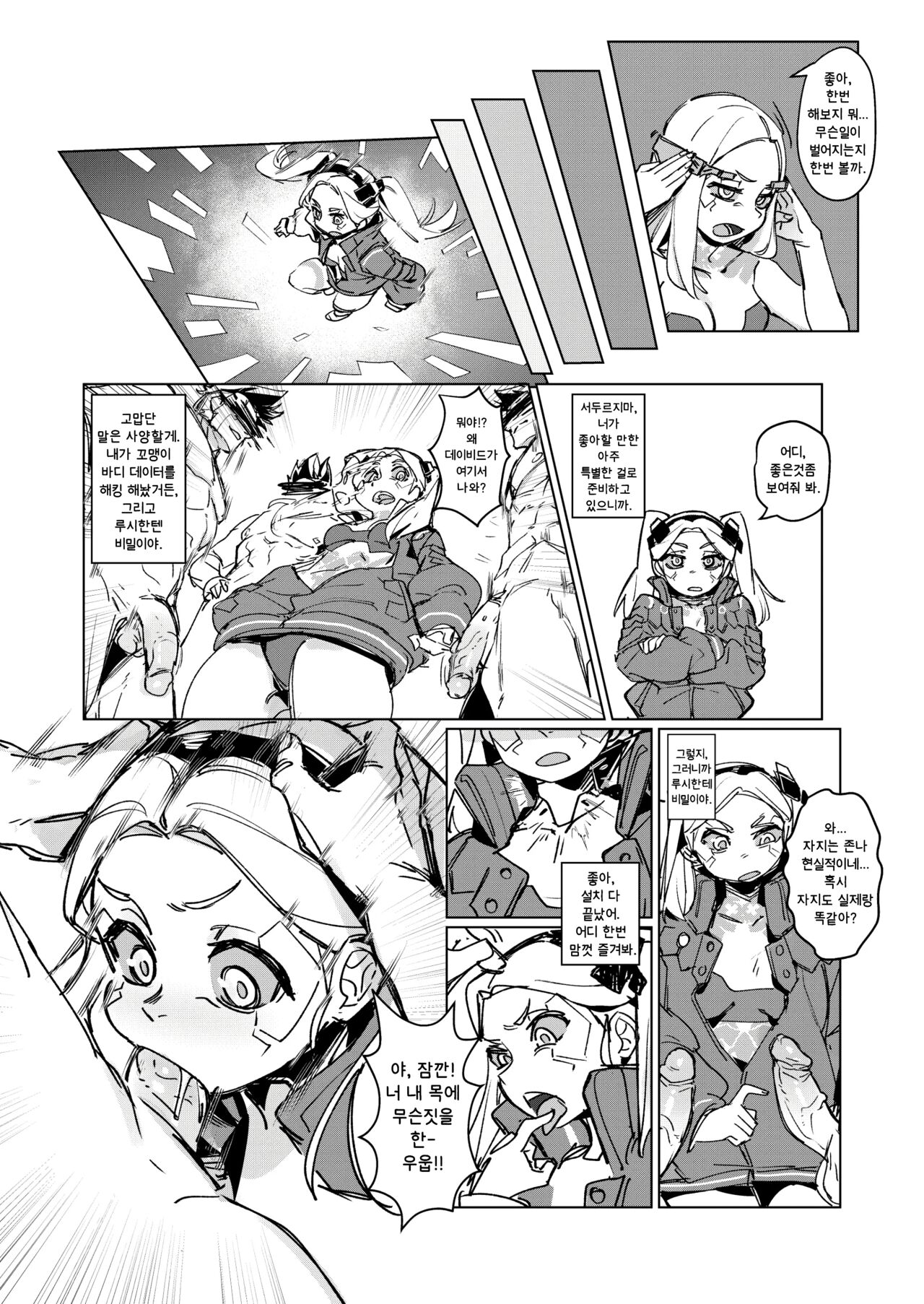 CyberDICK ERORUNNERS page 3 full