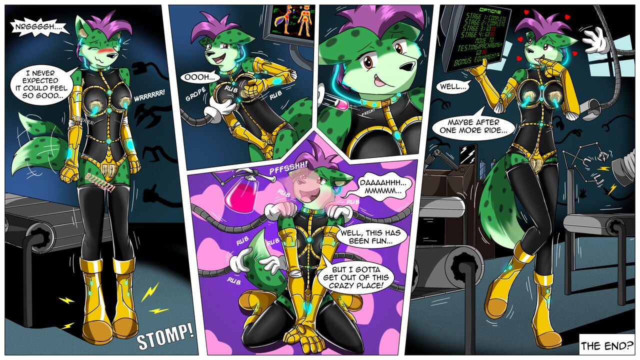 Alex and the Mecha Suit Machine page 4 full