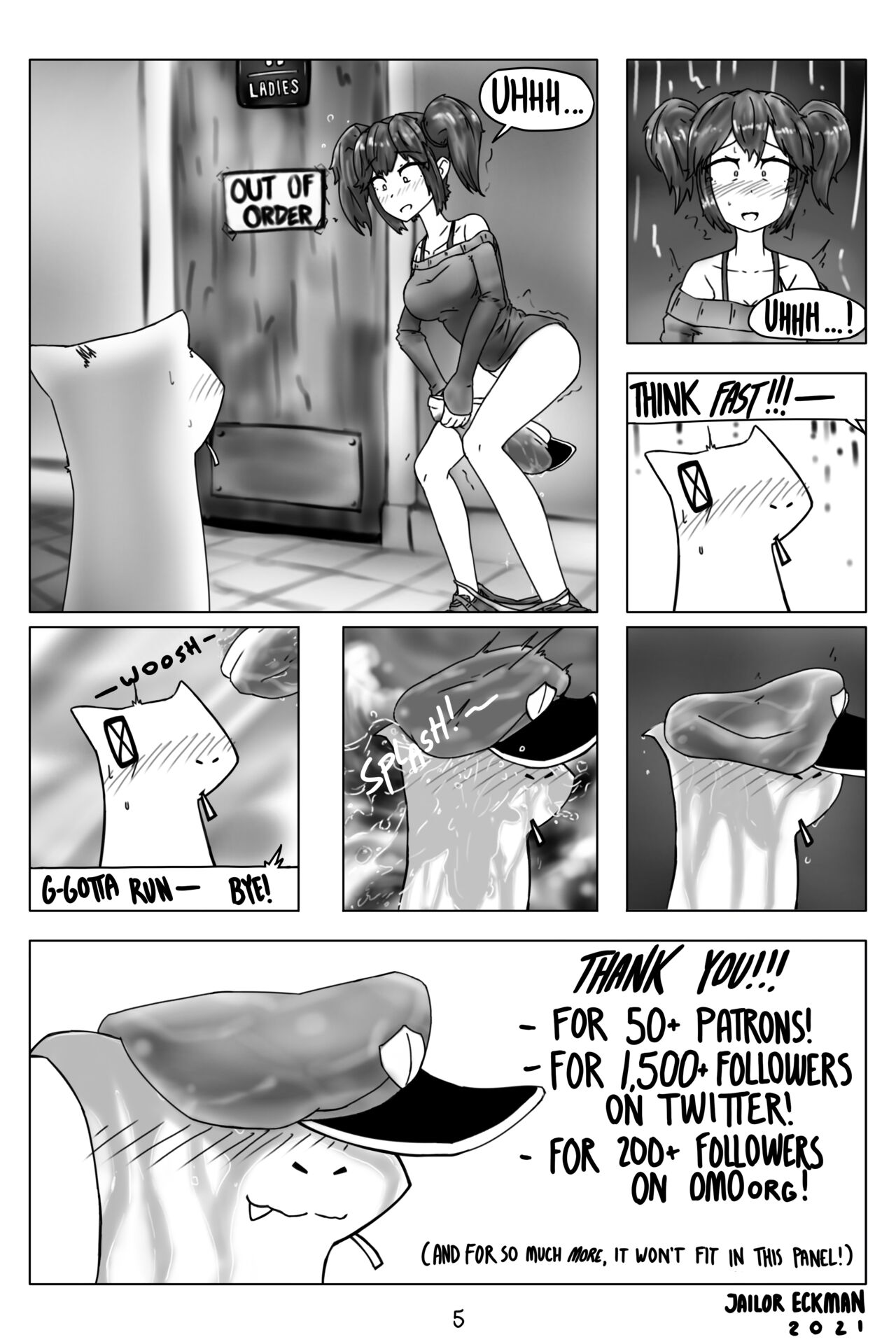 Silly Thank You Comic! page 5 full