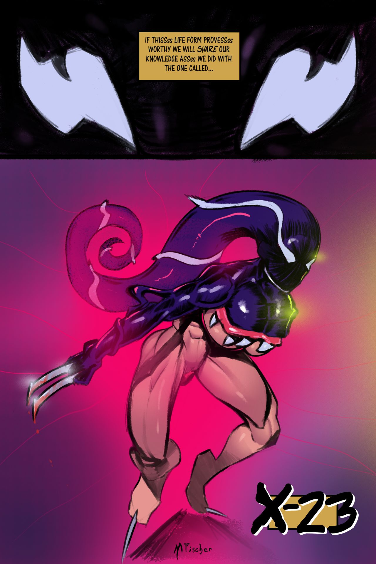 Meinfischer - Venom's Kiss: The Cumplete Saga page 9 full