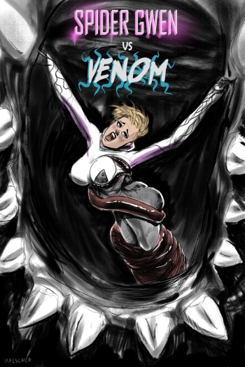 Meinfischer - Venom's Kiss: The Cumplete Saga cover