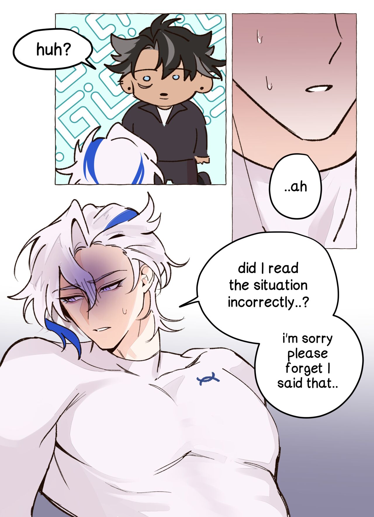 Wriolette Personal Trainer AU Full Comic page 9 full