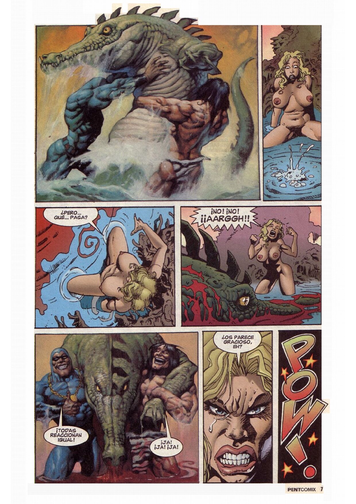 Penthouse Comix #23 page 7 full