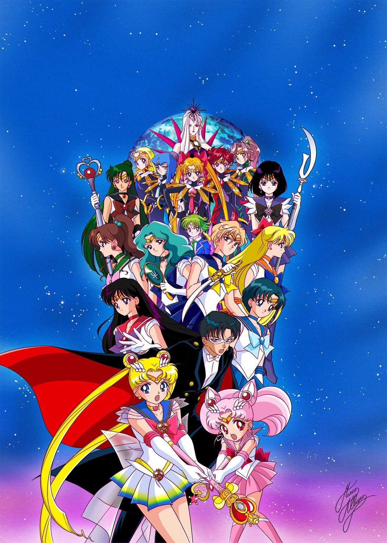Sailor Moon fanart &amp; official art page 8 full