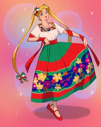 Sailor Moon fanart &amp; official art cover