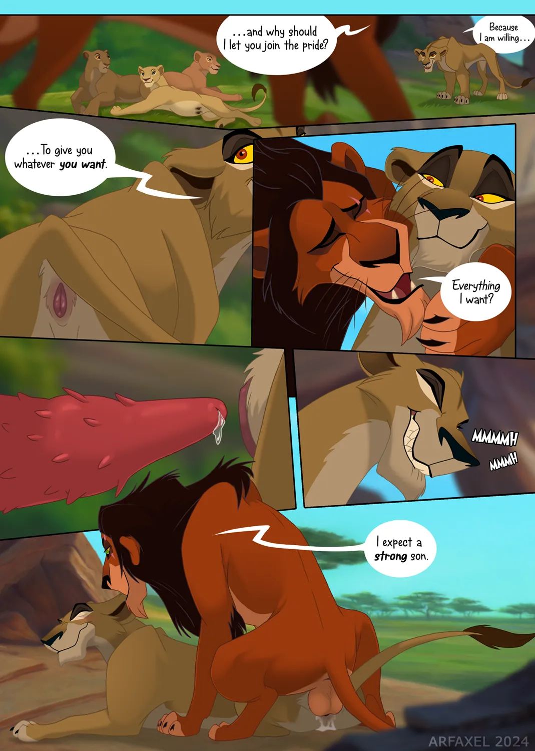 Scar's Mating Plan page 5 full