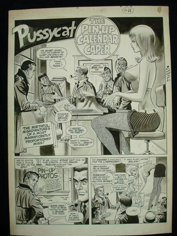 Pussycat - The Pin-Up Calendar Caper cover