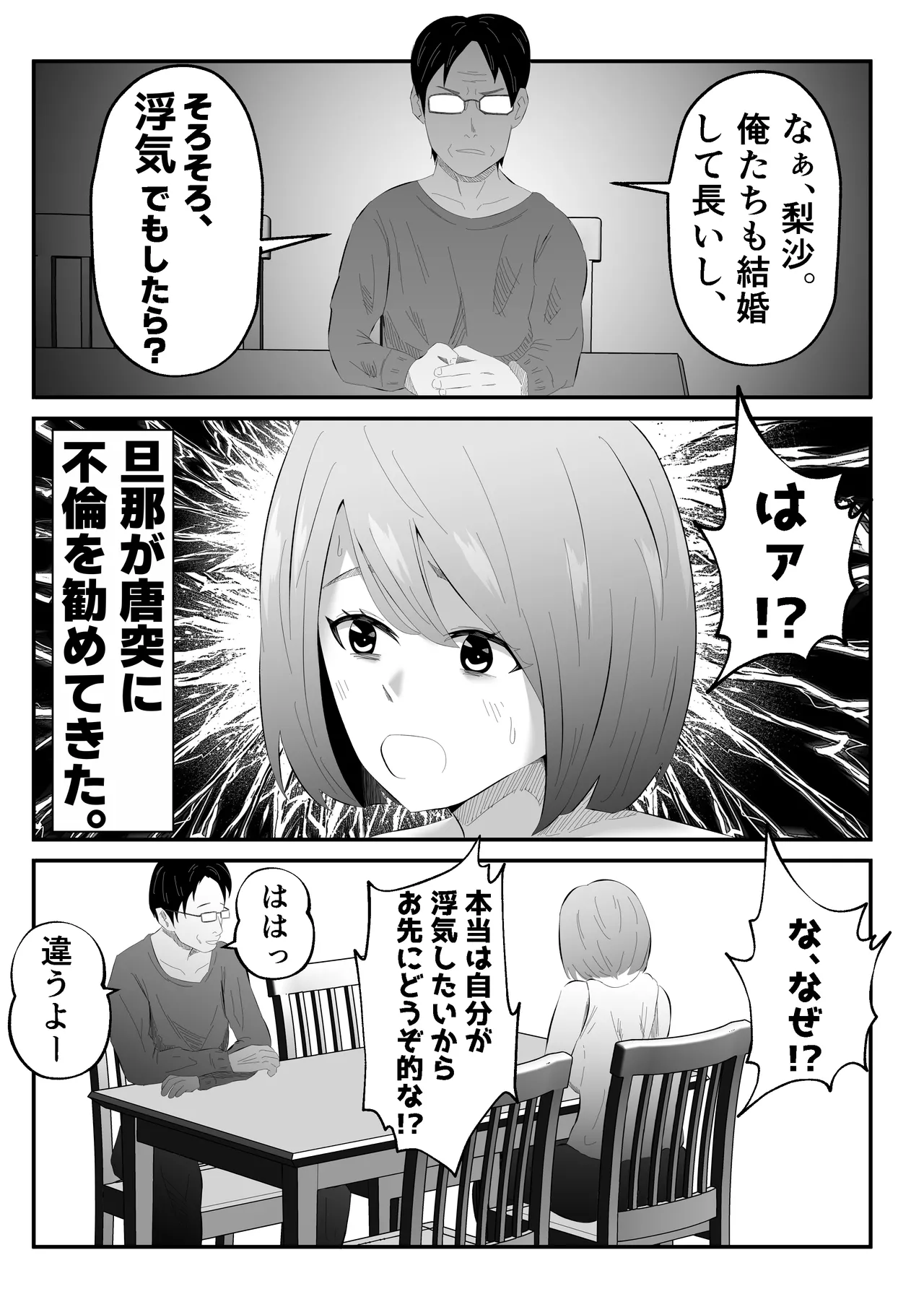 Danna ni Tanomarete 'NTR Douga' o Satsuei-suru Tsuma page 4 full